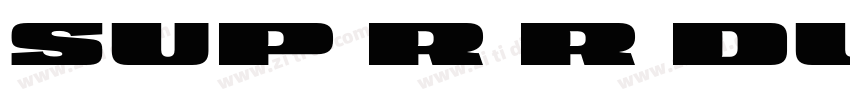 super reduce字体转换